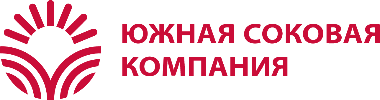 Логотип Южной соковой компании ЮСК
